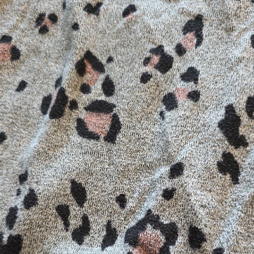 Maurices Cowl Neck Sweater with Animal Print - Picture 5 of 5